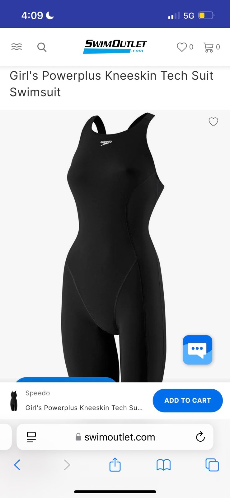 Speedo powerplus kneeskin tech suit size 26