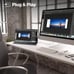 Portable Monitor - KYY 15.6inch 1080P FHD USB-C Laptop Monitor HDMI Computer Dis