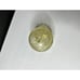 Vintage Vaseline Glass etched hearts and flowers unique shape dish w/ lid GLOWS