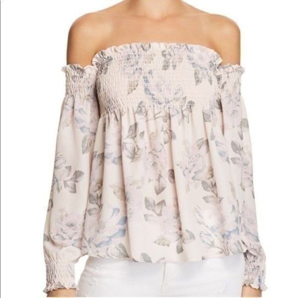 Show Me Your Mumu Top Raquel Smock Off Shoulder