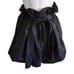 LaMarque Jaira Black Leather Shorts Paper Bag Belted Size Medium