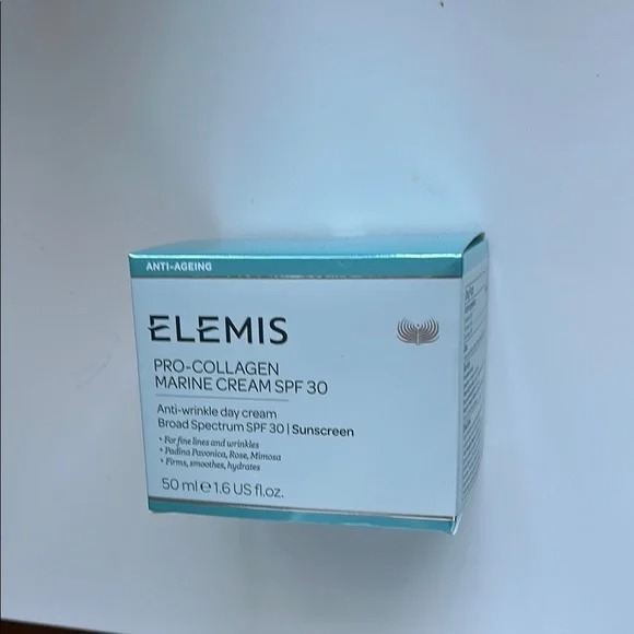 NWT Elemis Pro-Collagen Marine Cream SPF 30 Anti-wrinkle day cream 50mL
