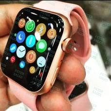 Rosegold Smartwatch android iphone ios