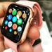 Rosegold Smartwatch android iphone ios