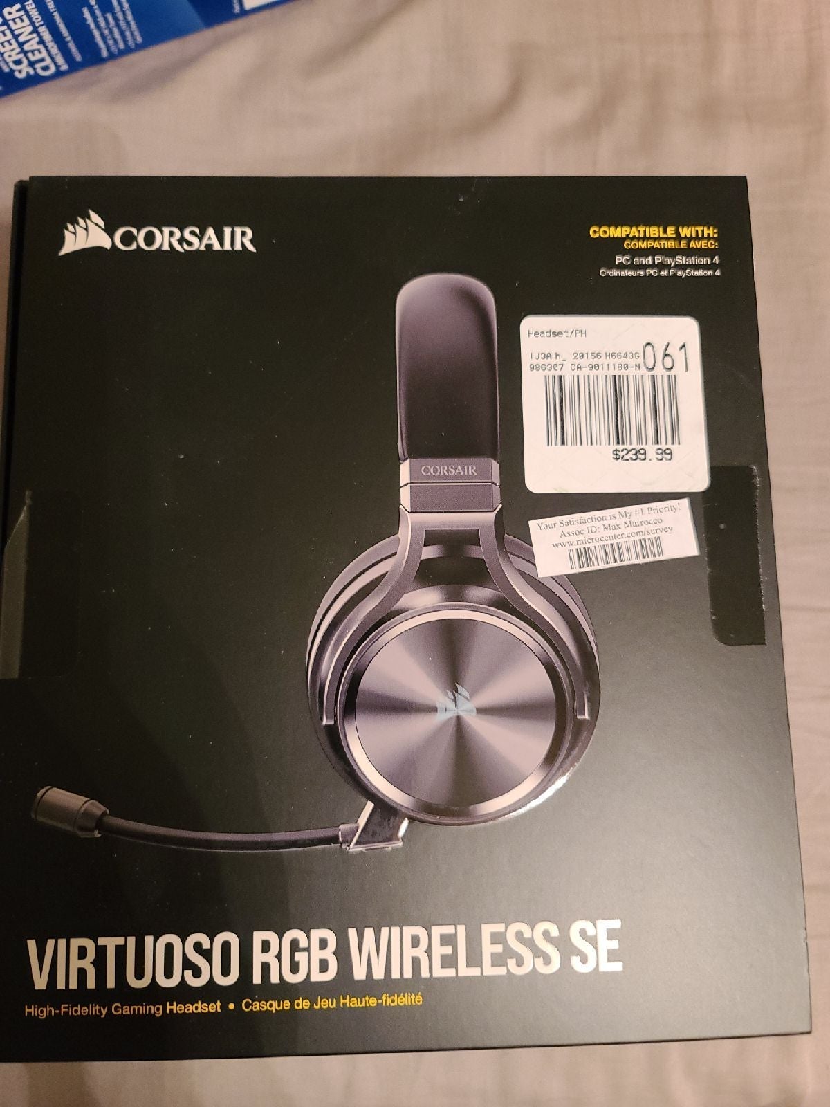 Corsair Virtuoso RGB wireless SE