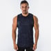 alphalete seamless tank (navy camo, larg