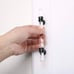 Drawer Pulls 3 inch Black Cabinet Pulls Acrylic Lucite Cabinet Pull -25pack