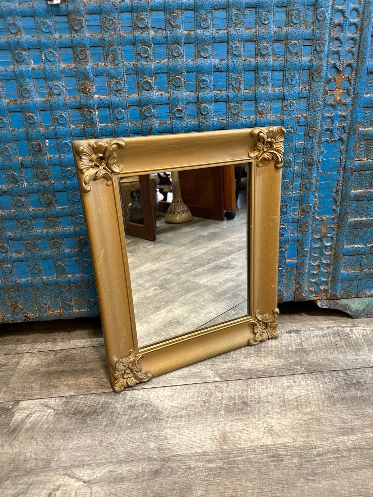 Late 19th Century Gilt Plaster & Wood Wall Mirror