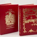 2 Vintage Charles Dickens Books Old Christmas The Cricket Hearth Neiman Marcus