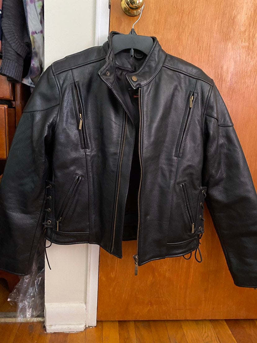 Verducci womens leather jacket