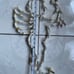 Vintage Cupid Window Light Silhouette