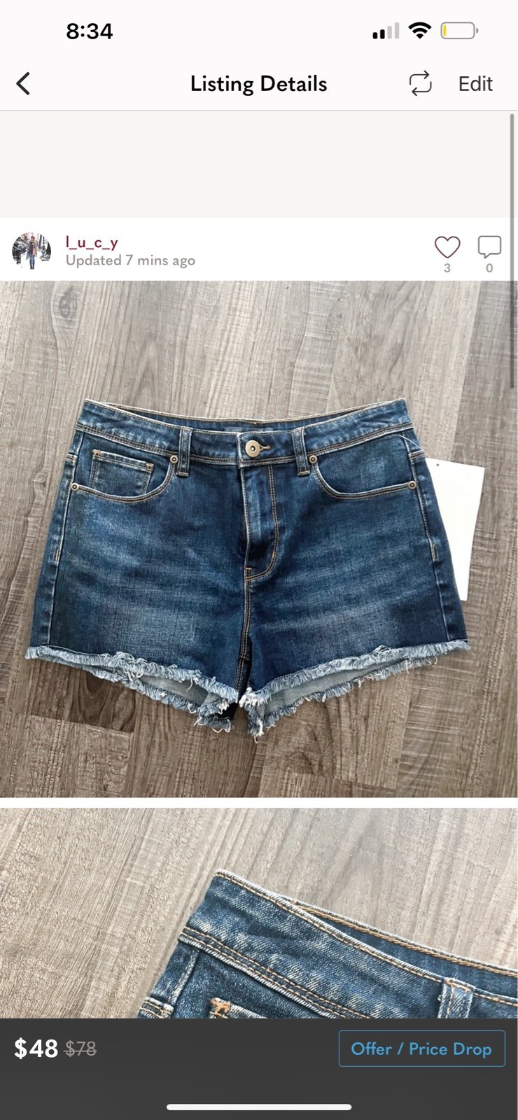 Jean Shorts