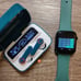 COMBO~Smart Watch Sports Tracker Bluetooth Call + Bluetooth 5.1 Earbuds Earphone