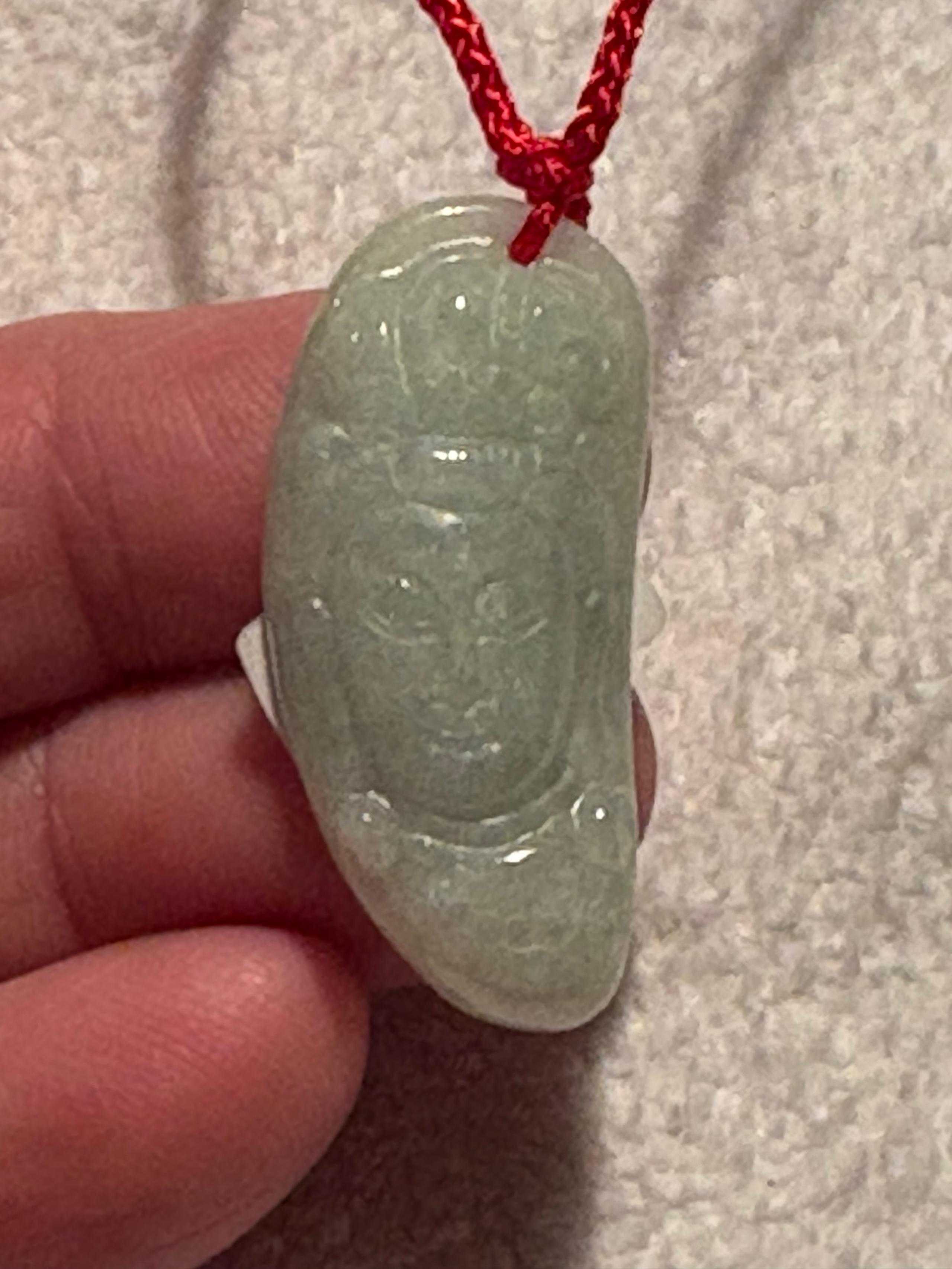 BUDDHIST GODDESS PENDANT Adjustable Cord NECKLACE 0498