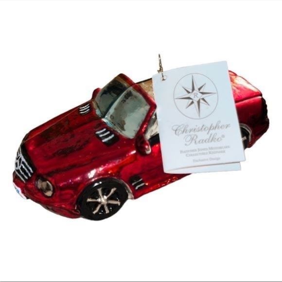 2003 Christopher Radko Mercedes Benz SL500 Fletcher Jones Exclusive Ornament NWT