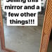 Mirror-Rectangle Wall Mirror in Rattan & Bamboo