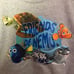 Walt Disney World Epcot Friends of Nemo Living Seas Sweatshirt S -39 Chest