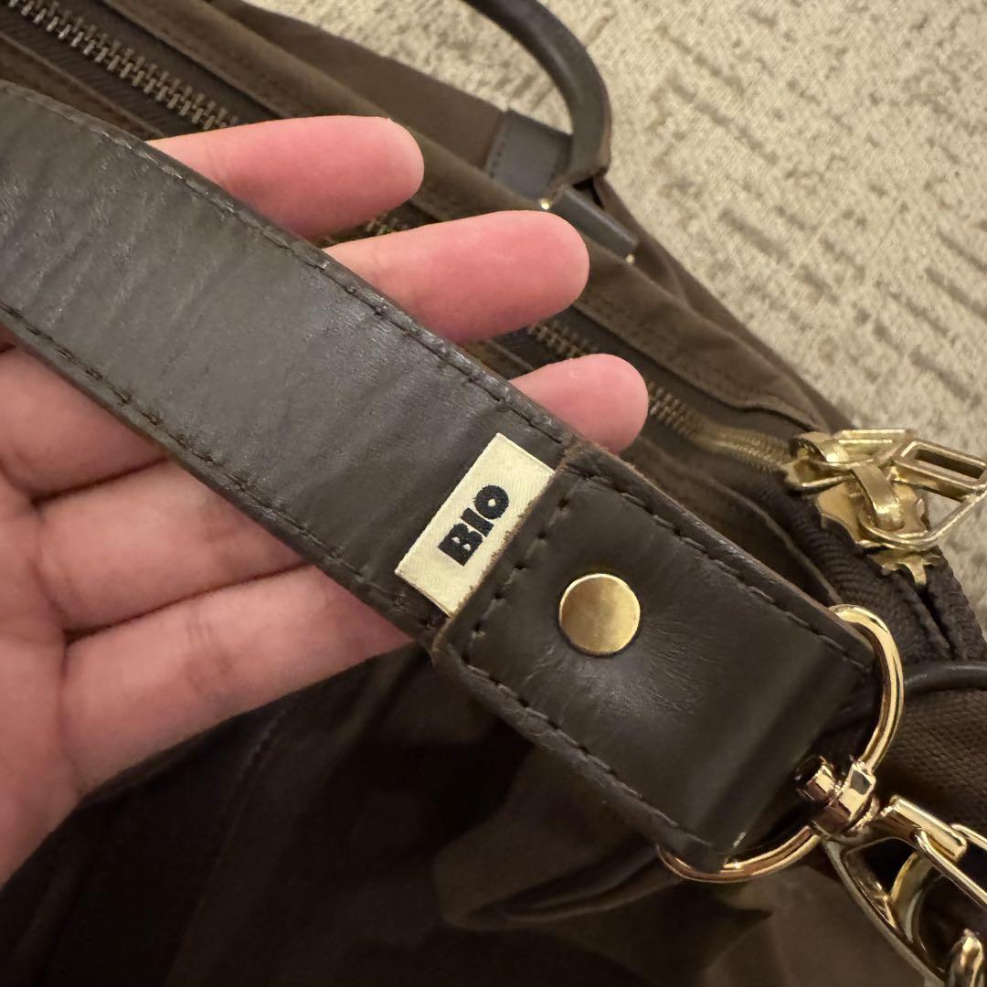 BIO WEAR BOSTON BAG BROWN