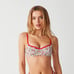 Frankie’s bikinis cola underwire balconette bikini top