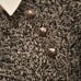 NWT Ralph Lauren Sweater w/ Built in White Button-up Collar & Shirt Hem (M)