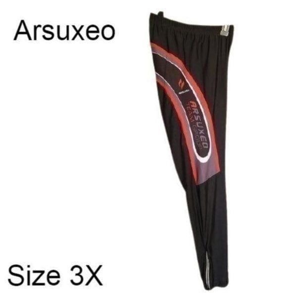 Arsuxeo Men's Cycling Bike Pants Outdoor Windproof Tights 3XL New