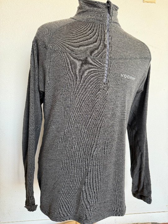 Voormi Lightweight Wool 1/4 Zip Pullover - Men's Medium