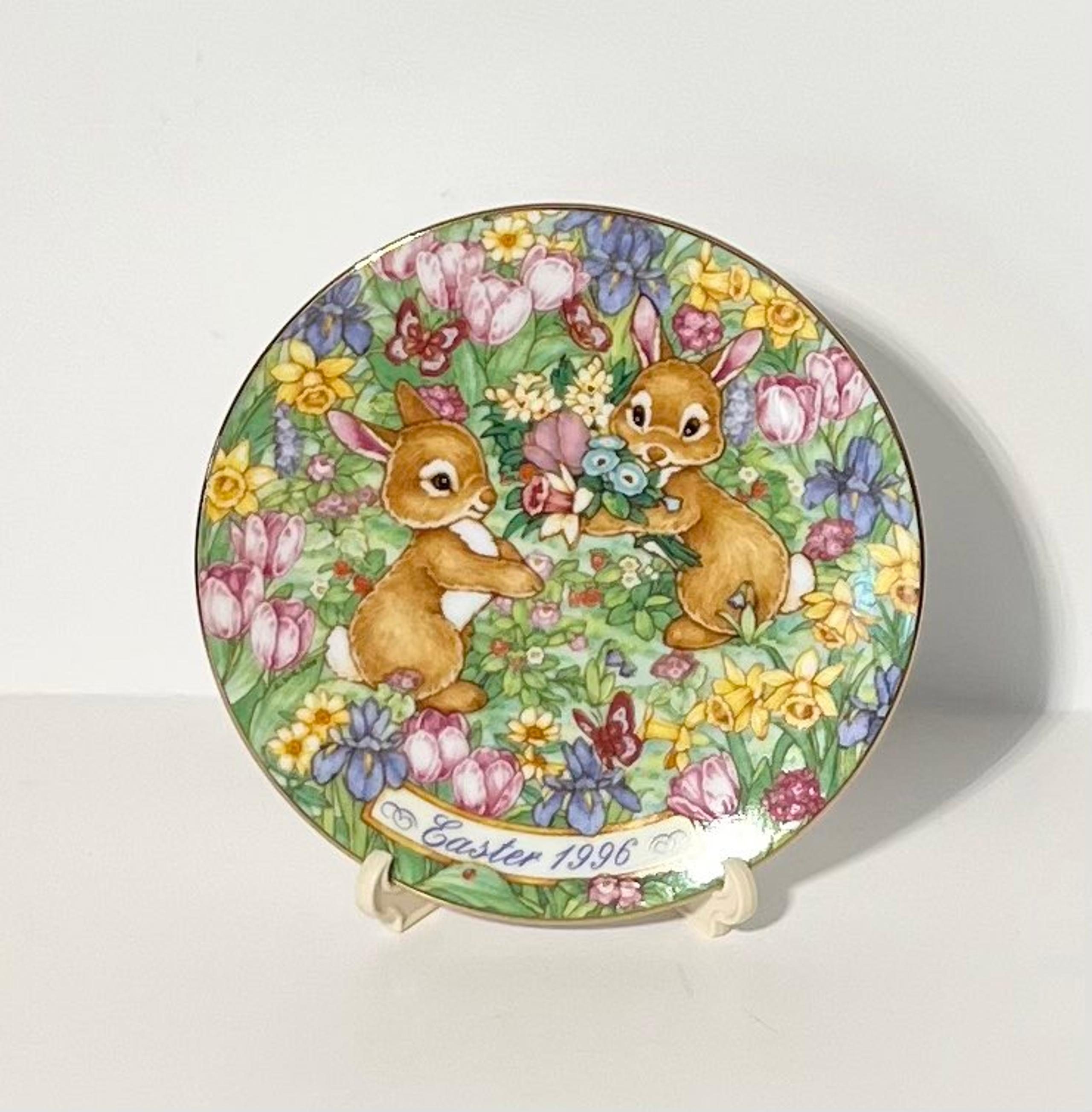 Avon Easter plate 1996 "Easter Bouquet"