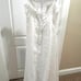 NWT! Beach Wedding Party Prom Reception Dress Corset White Fit & Flare Size S