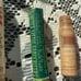 Antique/Vintage lot of 5 medical tubes WITH CONTENTS