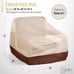 Signature Living•Outdoor Patio Chair Covers 2pc Set•Uv coated•Med•waterproof•New