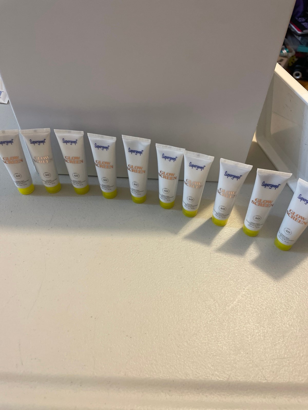 Supergoop glow screen bundle 10 x of them as a bundle