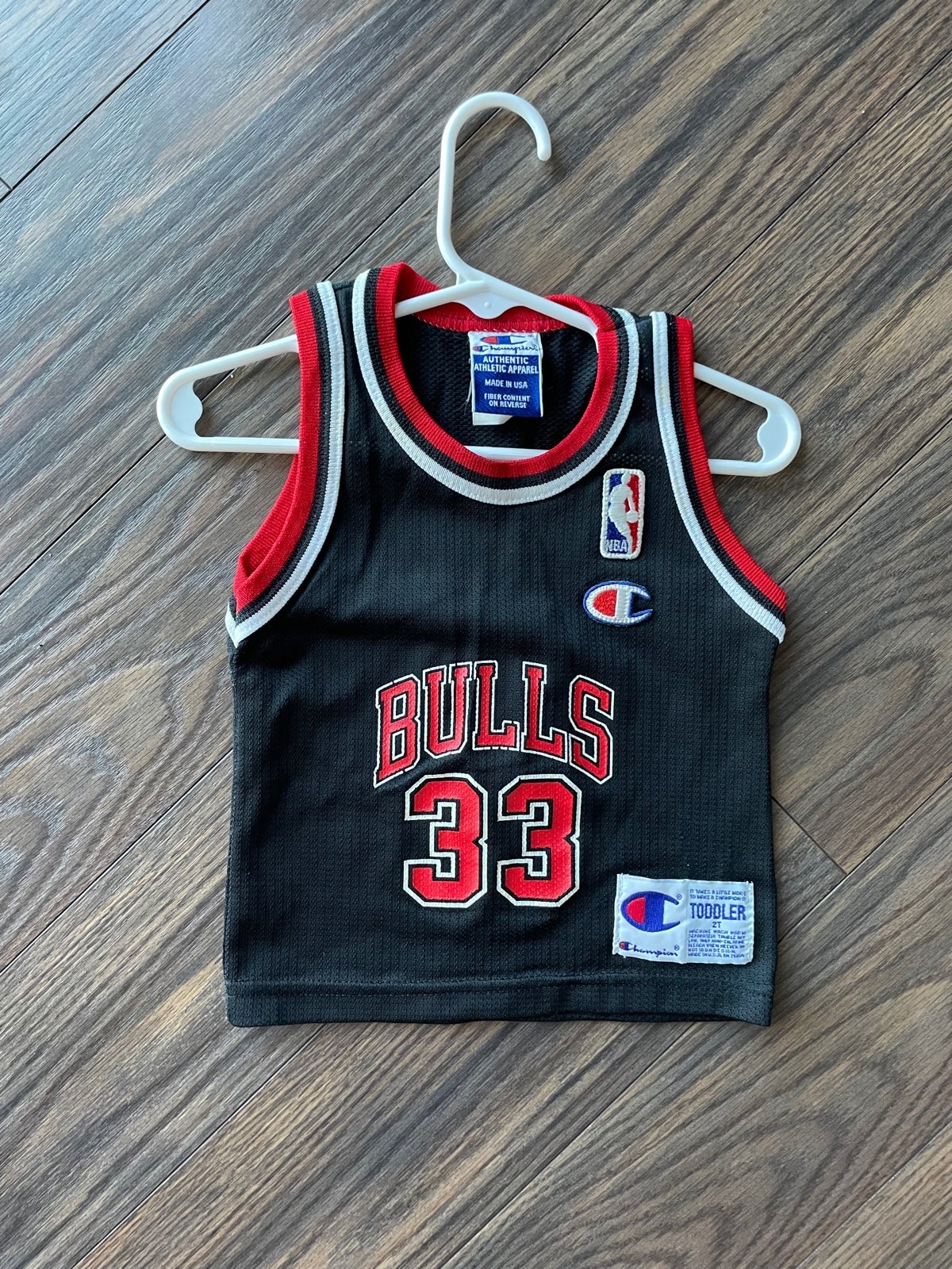 Vintage Champion Bulls Toddler Jersey 2T