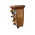Vintage Ceramic Wood Apothecary Spice Cabinet Keepsakes Jewelry 6 Drawers