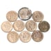 10pc Variety Liberty Morgan Coins Wholesale Bulk Resale Lot Coin