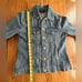 Hudson Jeans Denim Jacket S/M Color Blue