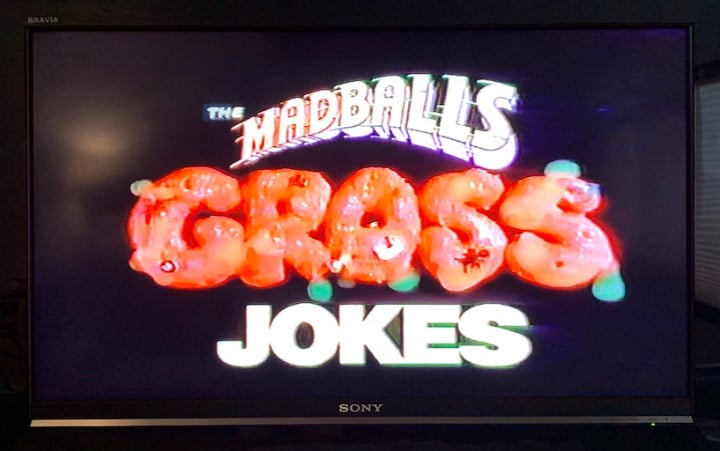 Madballs Vol. 2 Gross Jokes Movie VHS Tape (1987)