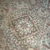 Boho chic vintage rug