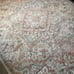 Boho chic vintage rug