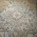 Boho chic vintage rug