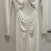 NWT MISHA's Kerry midi-dress Ivory Size 8