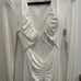 NWT MISHA's Kerry midi-dress Ivory Size 8