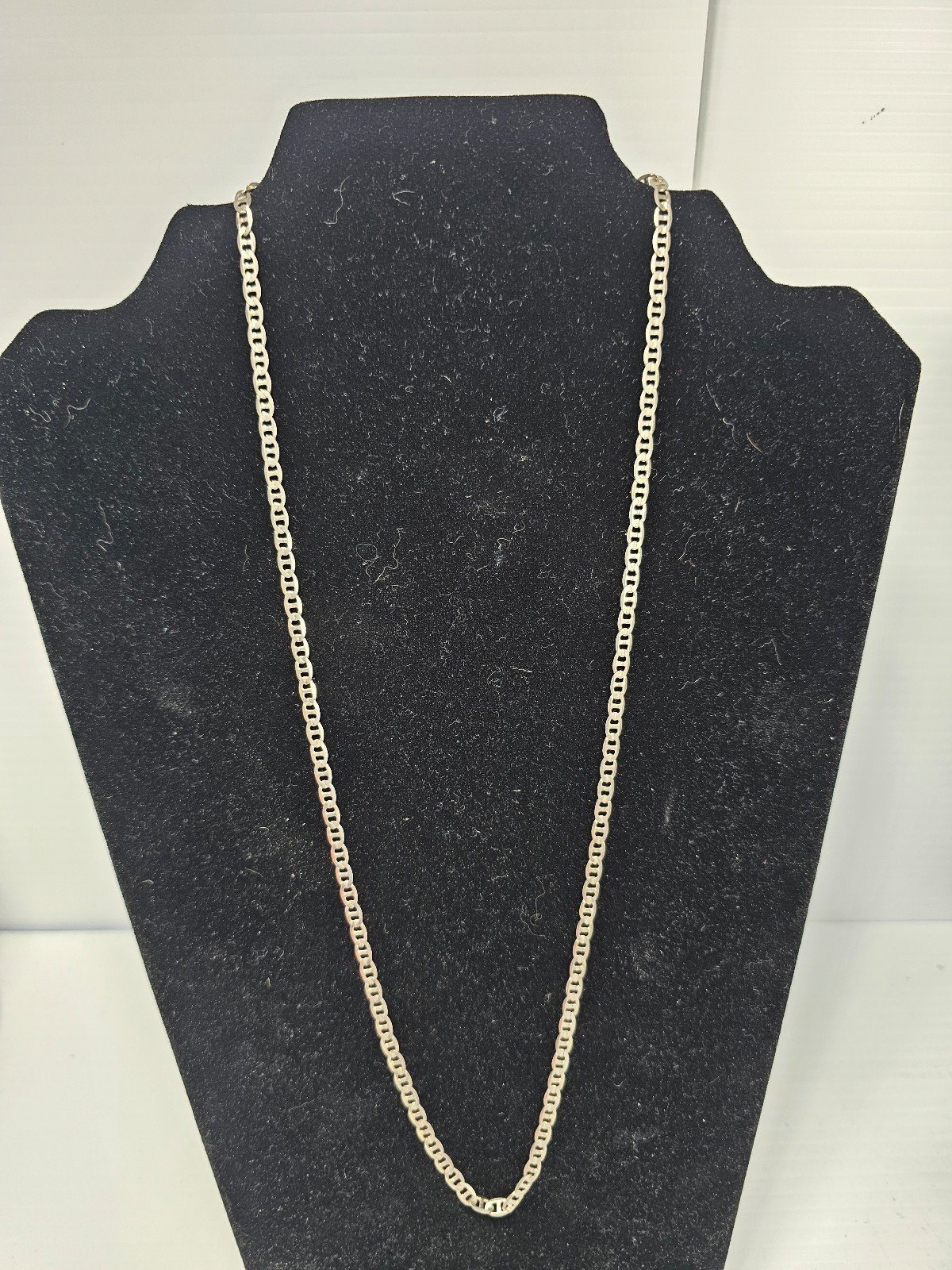 24 bottle cap chain necklace Marked 14k Italy Jewelry