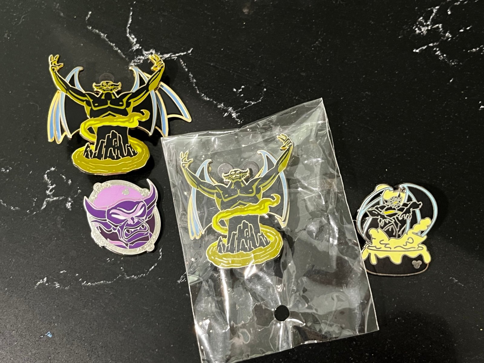disney chernabog pin set