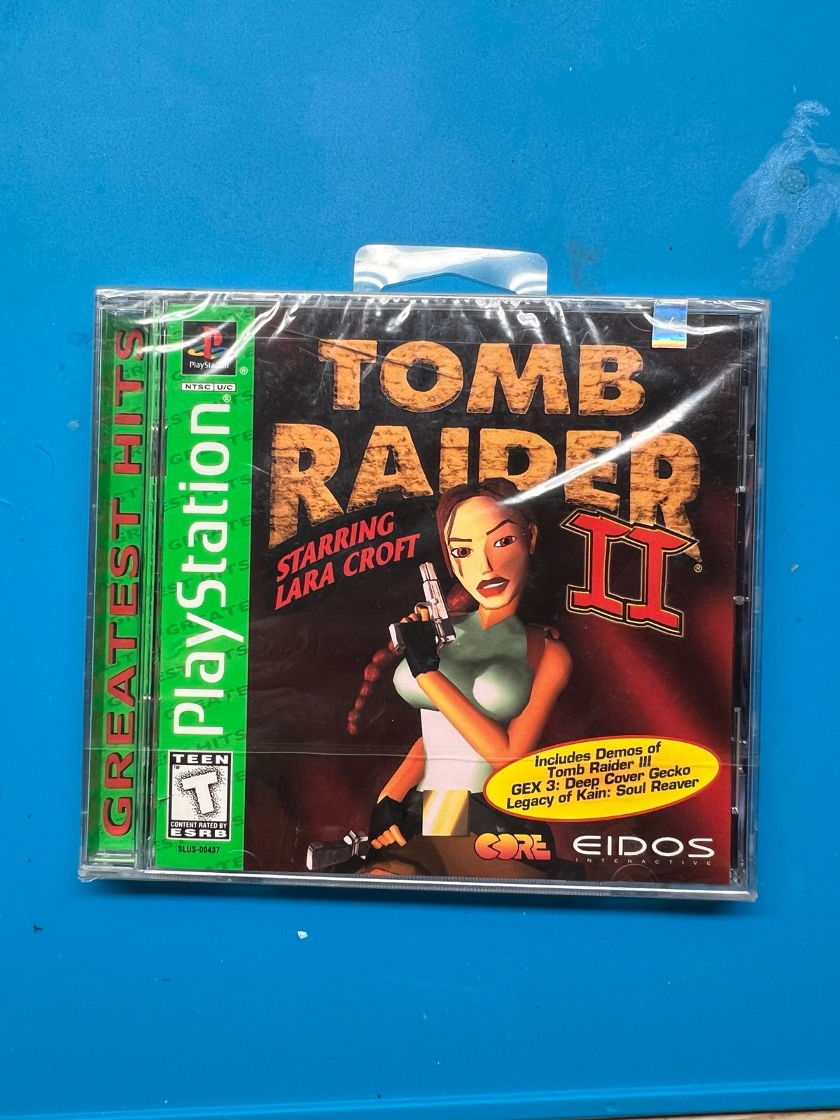 Tomb Raider 2 for PlayStation 1 (Greatest Hits/FACTORY SEALED)