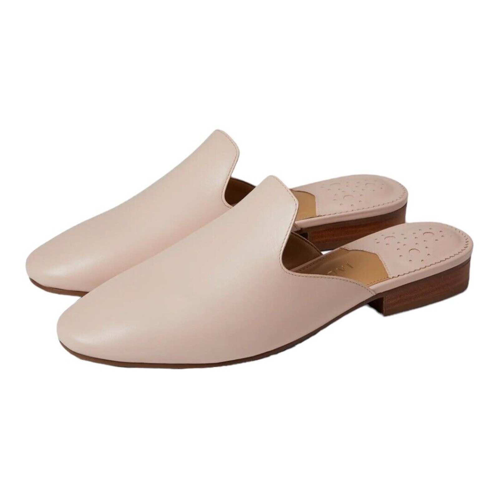 Jack Rogers Slip-On Mules Delaney Blush New in box