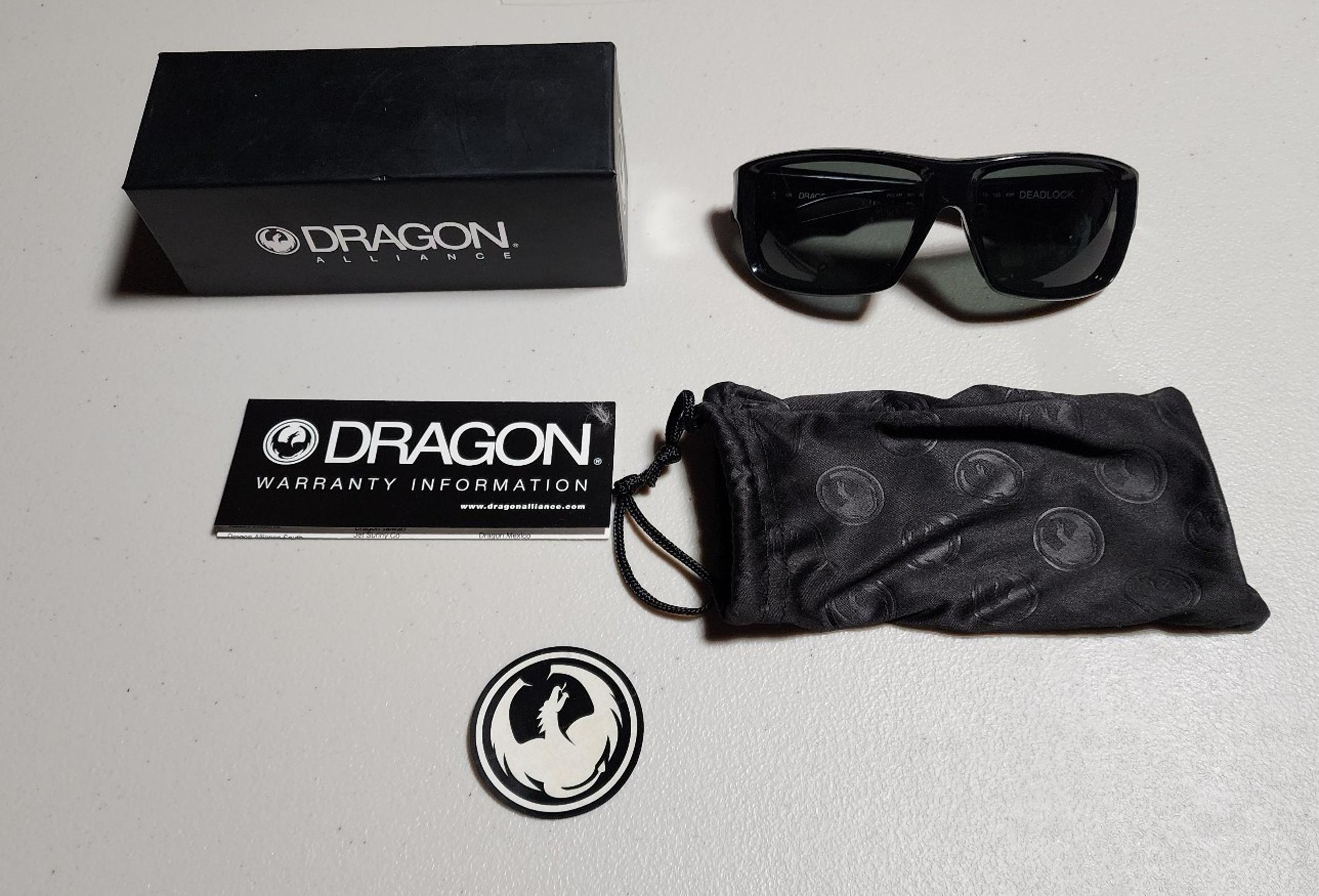 Dragon deadlock sunglasses smoke/shiny