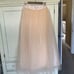 Shabby Apple Dramatic Tulle ivory Skirt