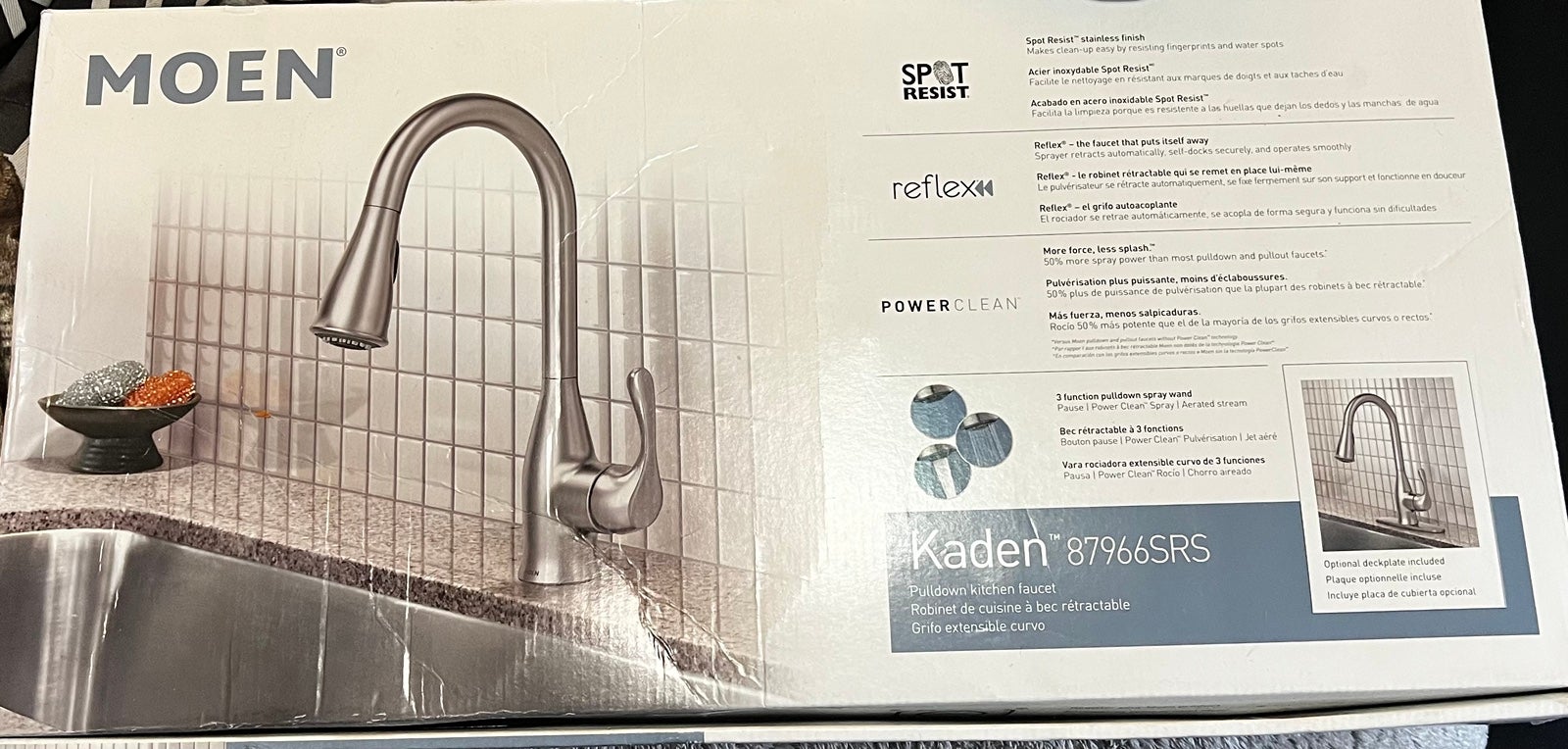 moen kitchen faucet