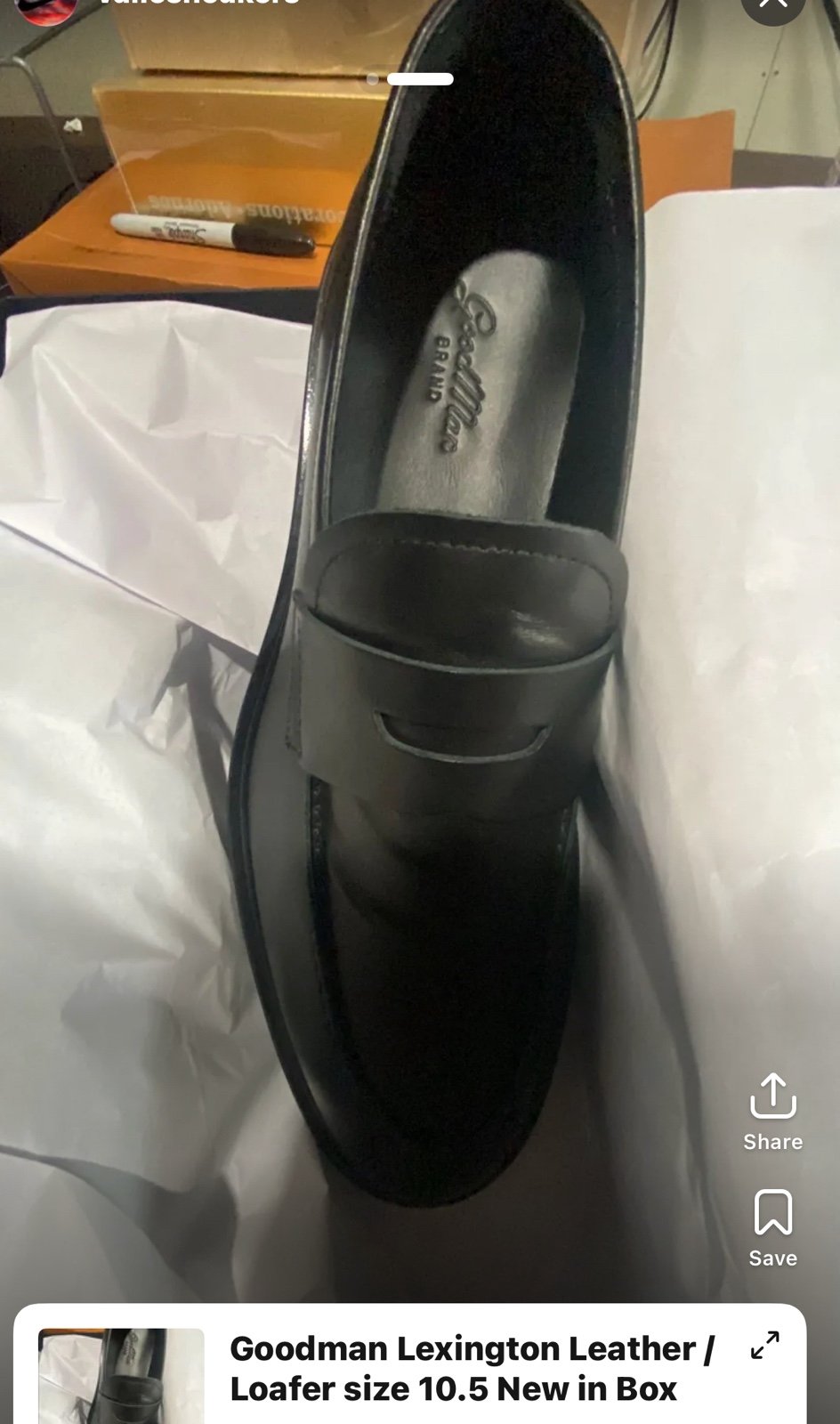 Goodman Lexington loafers size 10.5 new in Box