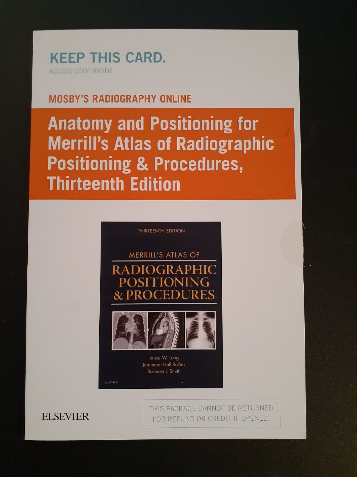 Merrill's radiographic Positioning and p